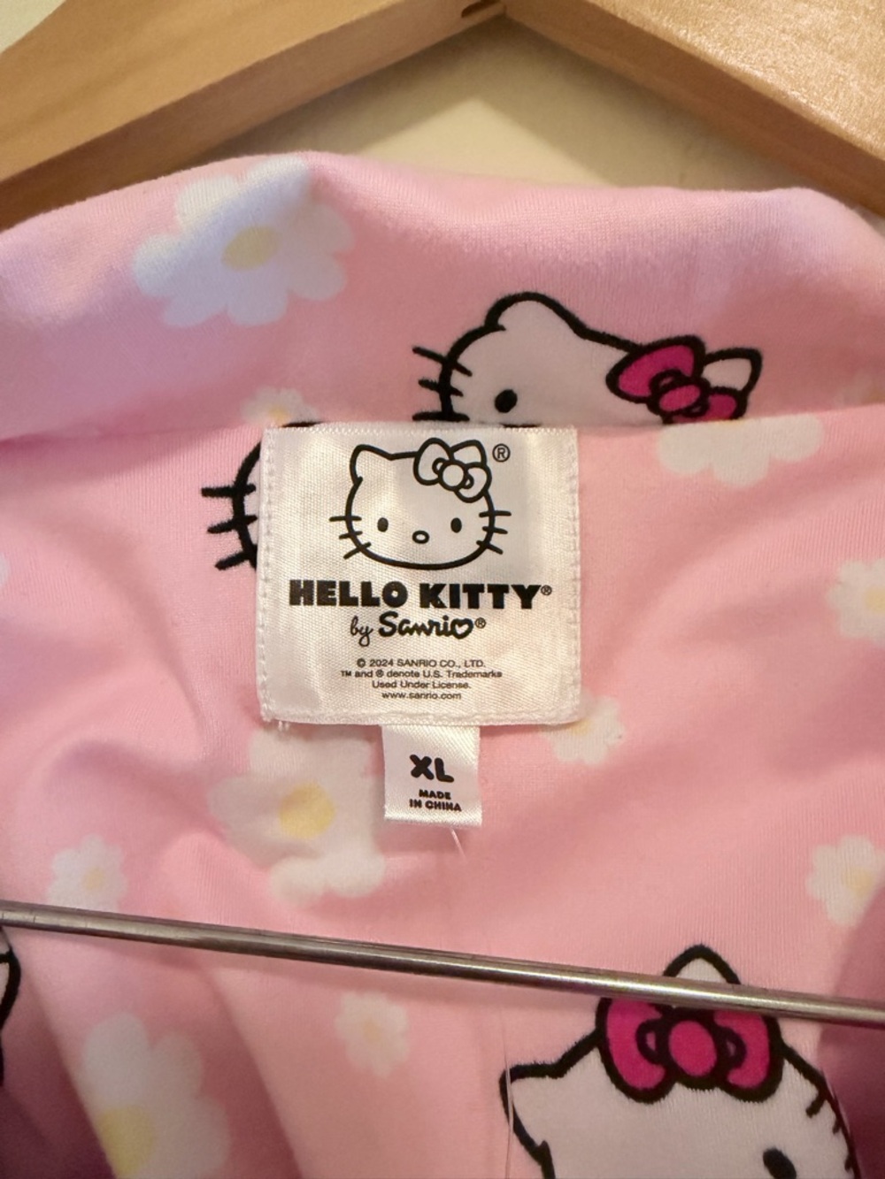 Hello Kitty Pink PJ Set - Picture 3 of 6